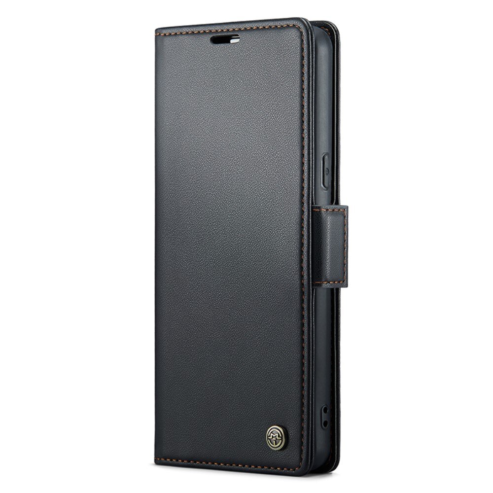 RFID-geschützte Slim Portemonnaie-Hülle Google Pixel 8 Pro Schwarz