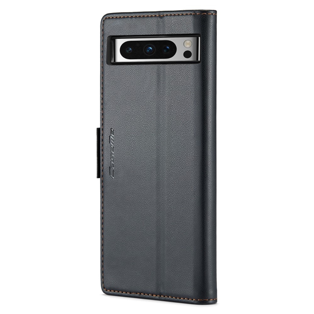 RFID-geschützte Slim Portemonnaie-Hülle Google Pixel 8 Pro Schwarz