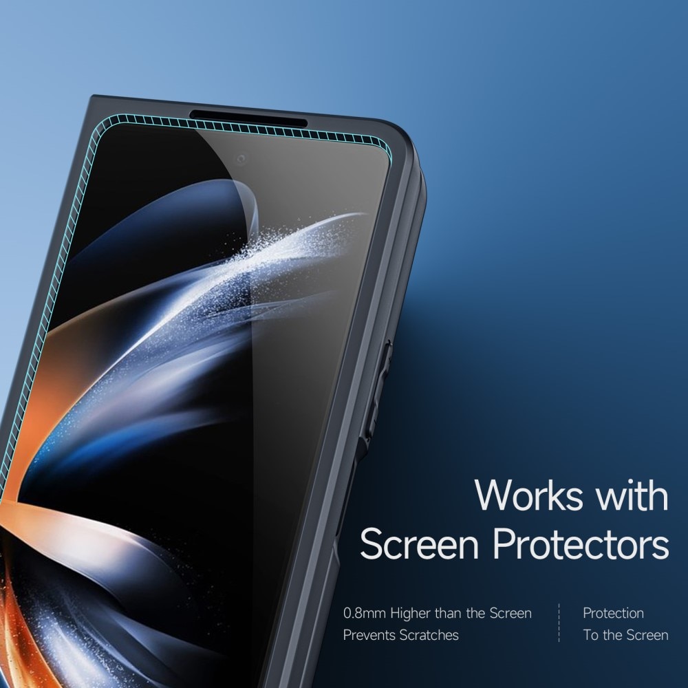 Aimo Series Hülle Samsung Galaxy Z Fold 5 transparent