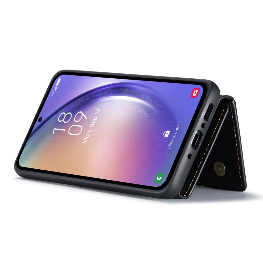 Magnetic Card Slot Case Samsung Galaxy A54 Schwarz