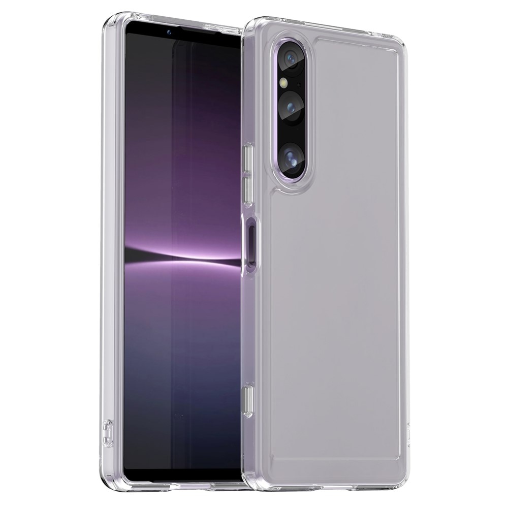 Sony Xperia 1 V Hybride Handyhülle Crystal Hybrid transparent