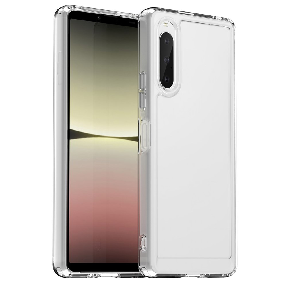 Sony Xperia 10 V Hybride Handyhülle Crystal Hybrid transparent