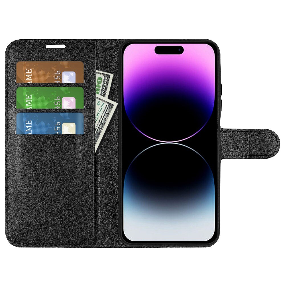 iPhone 15 Pro Handytasche Schwarz