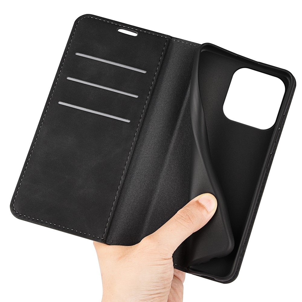 iPhone 15 Pro Slim Handytasche schwarz