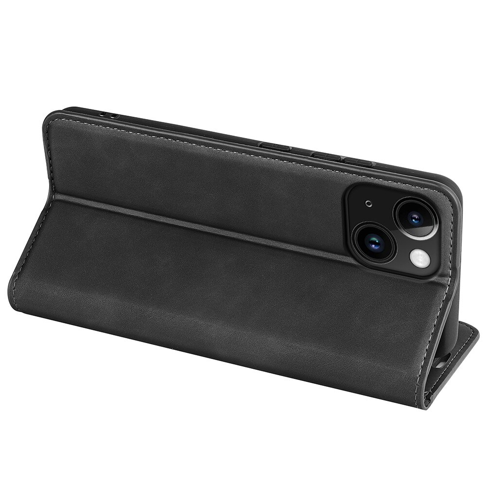 iPhone 15 Plus Slim Handytasche schwarz