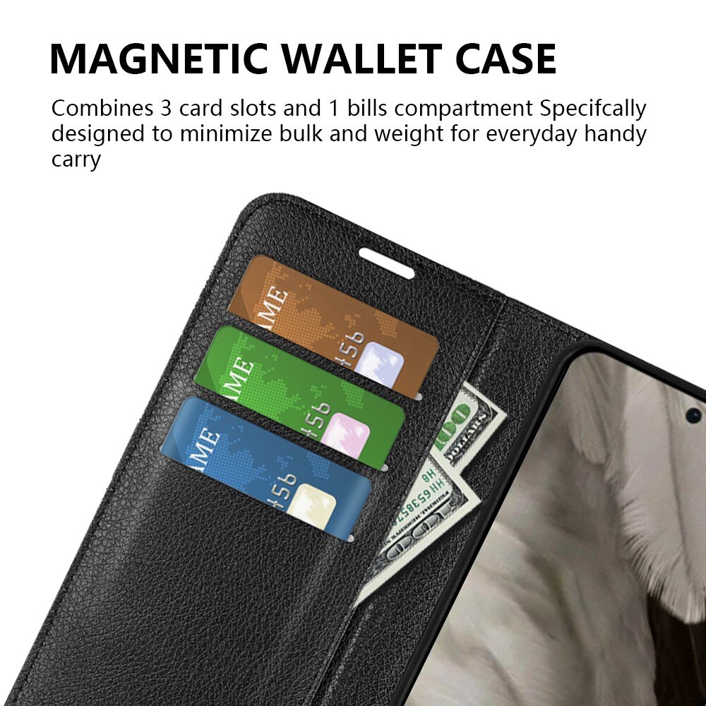 Google Pixel 8 Pro Handytasche Schwarz