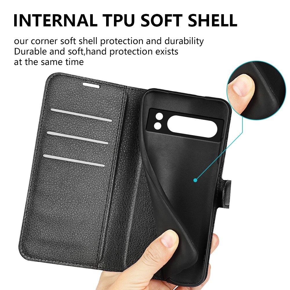 Google Pixel 8 Pro Handytasche Schwarz