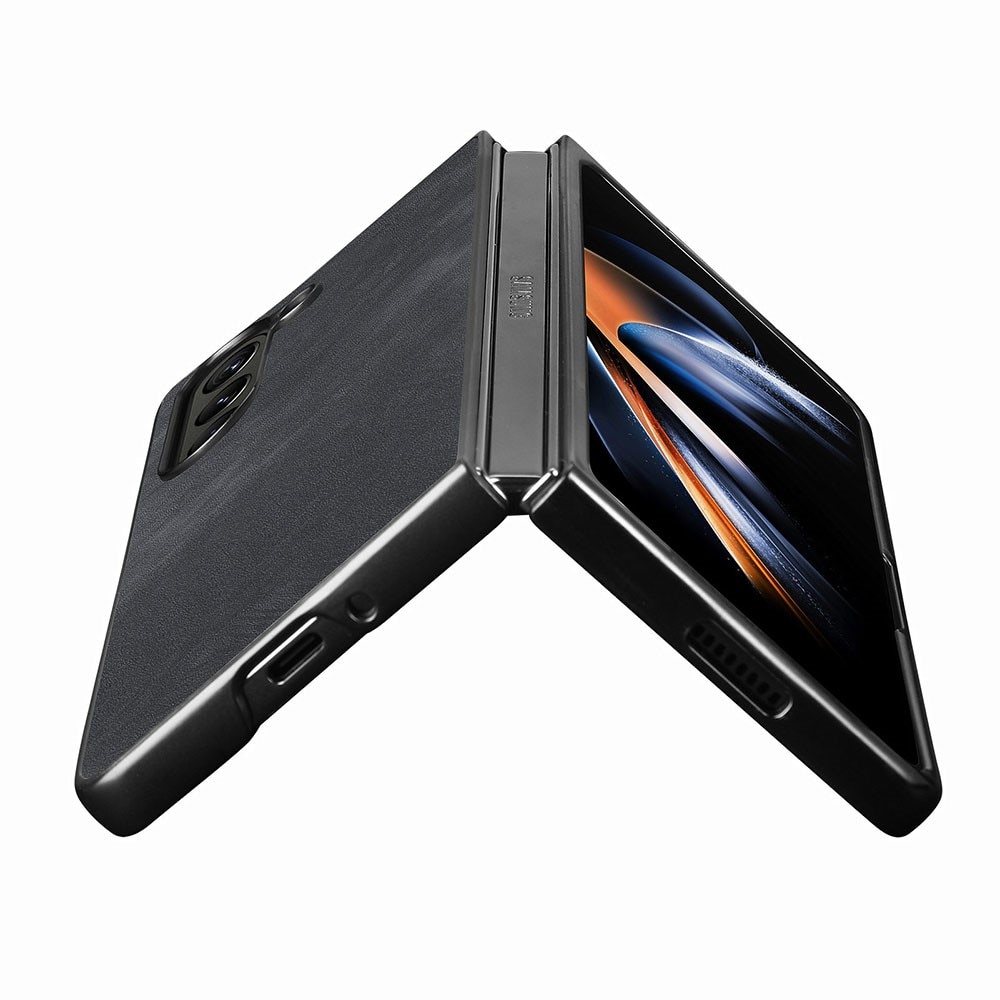 Samsung Galaxy Z Fold 5 Lederhülle schwarz