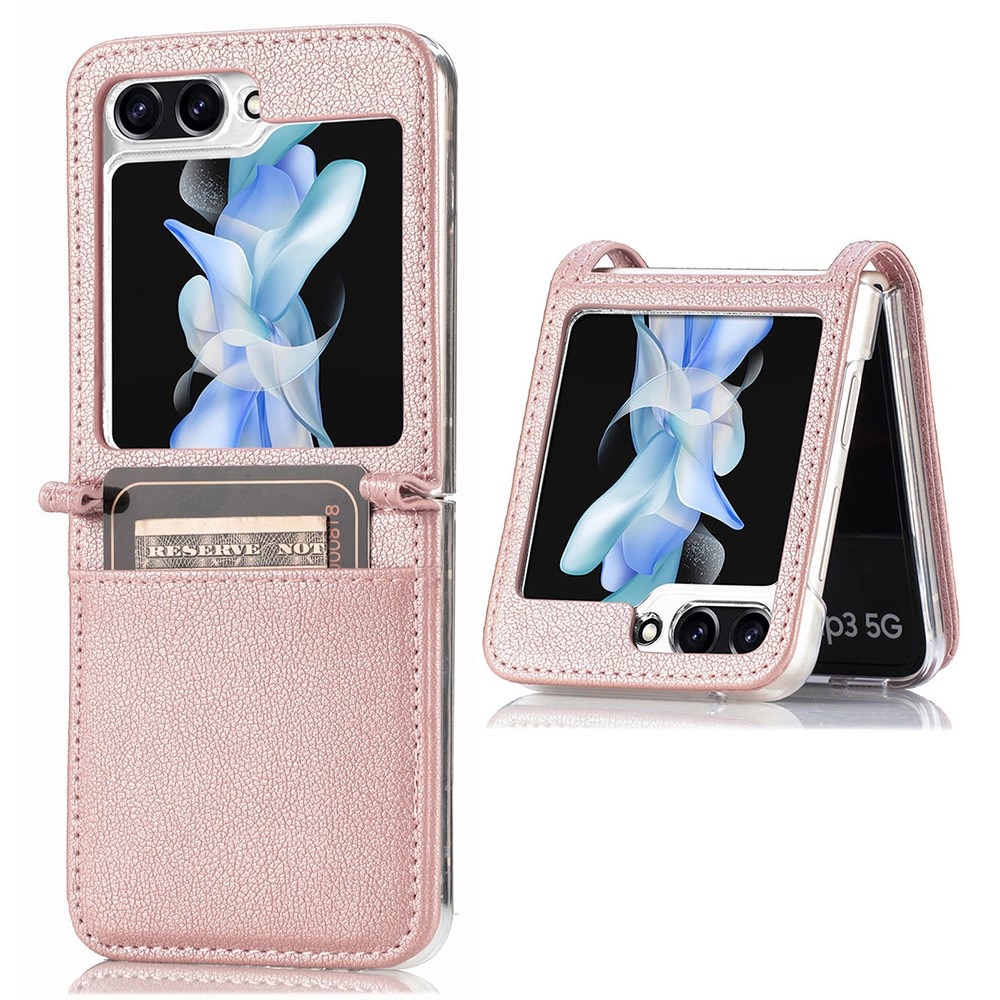 Slim Card Wallet Samsung Galaxy Z Flip 6 rosa