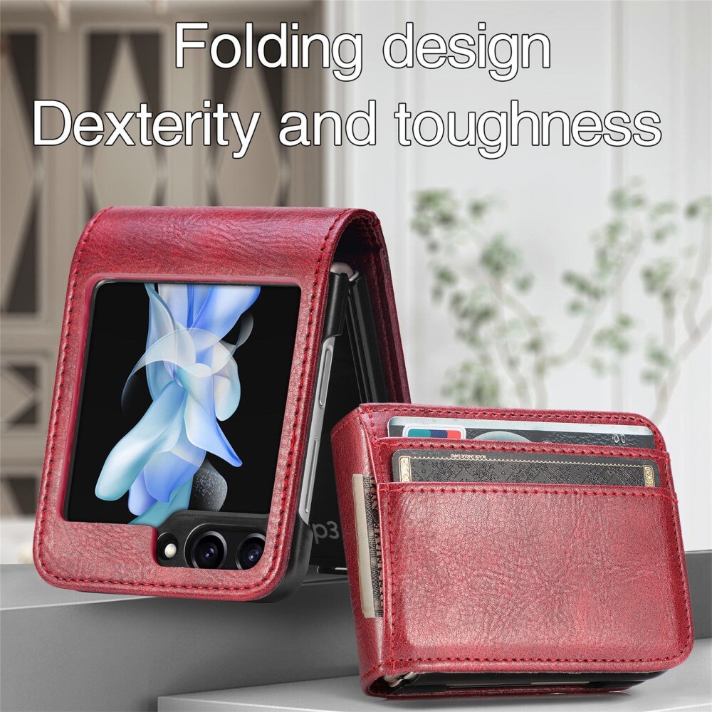 Samsung Galaxy Z Flip 5 Handytasche rot