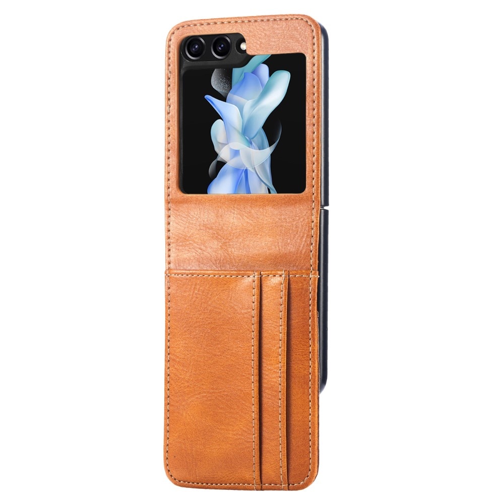 Samsung Galaxy Z Flip 5 Handytasche cognac