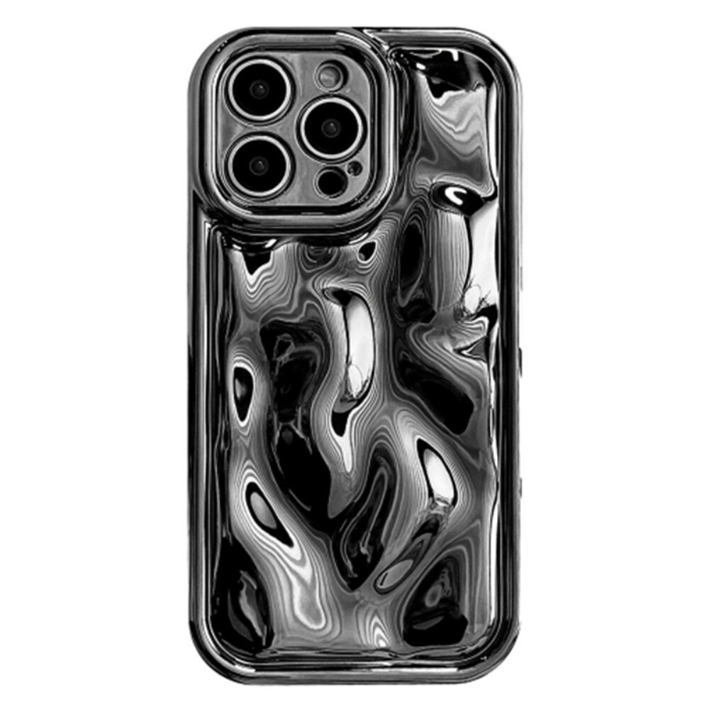 iPhone 14 Pro Wavy TPU-hülle, schwarz