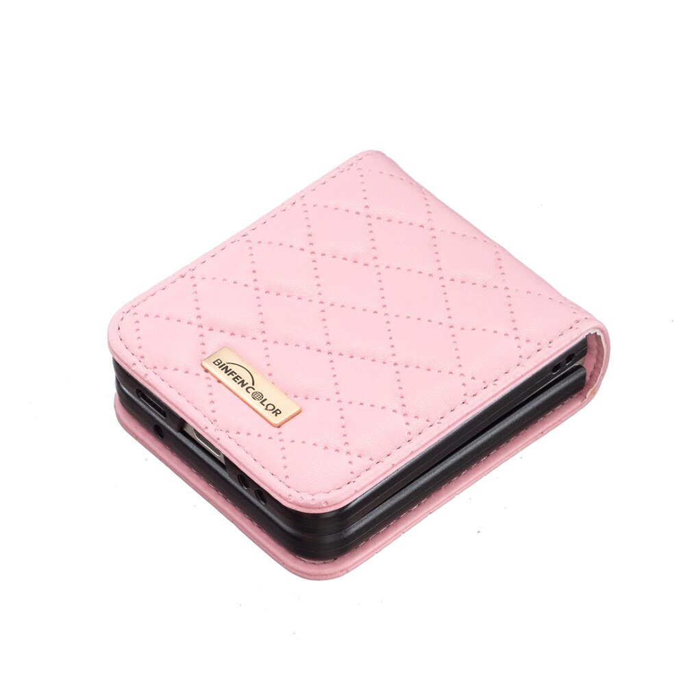 Samsung Galaxy Z Flip 5 Handytasche Quilted rosa