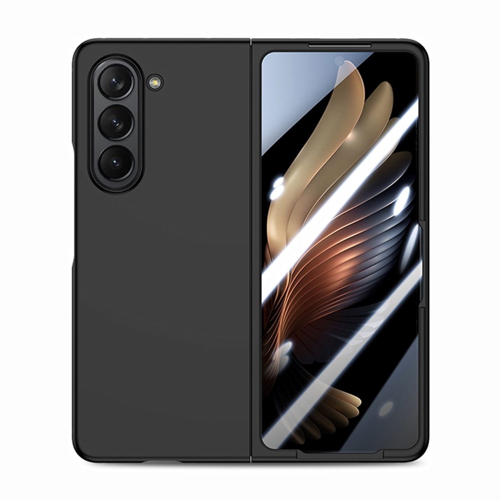 Samsung Galaxy Z Fold 5 Hardcover mit integriertem Displayschutz schwarz