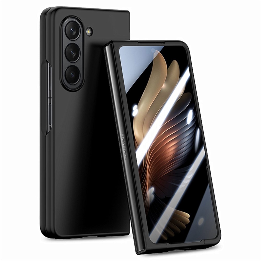 Samsung Galaxy Z Fold 5 Hardcover mit integriertem Displayschutz schwarz