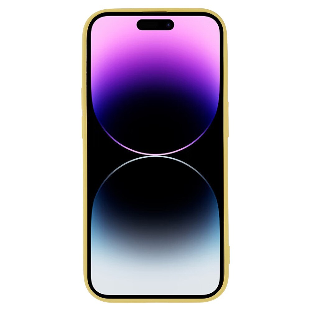iPhone 15 Pro Max Stoßfeste TPU-hülle Gelb