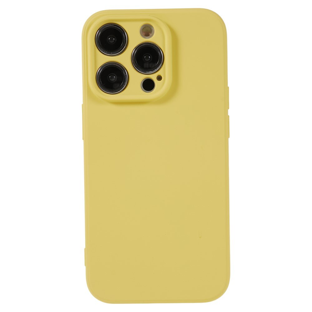 iPhone 15 Pro Max Stoßfeste TPU-hülle Gelb