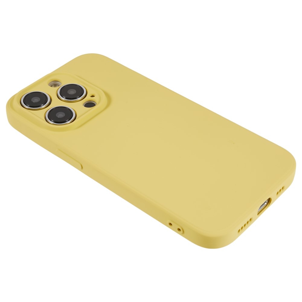 iPhone 15 Pro Max Stoßfeste TPU-hülle Gelb