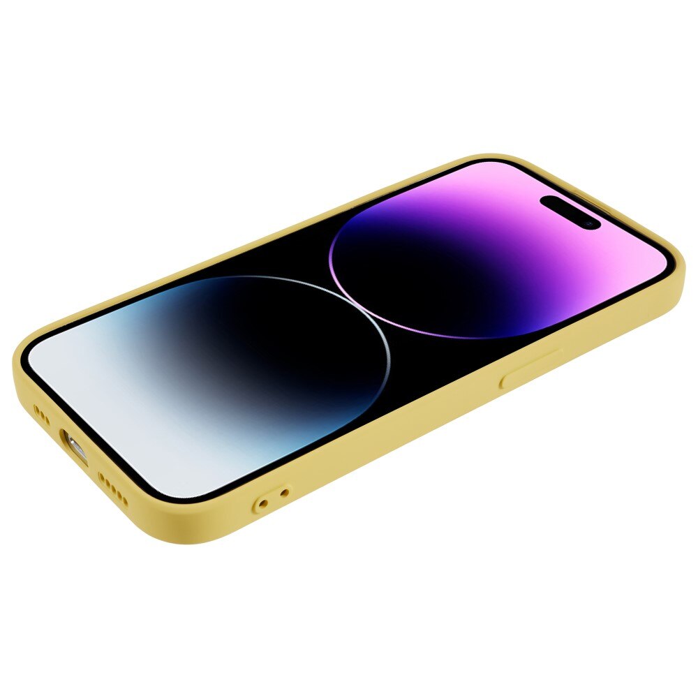 iPhone 15 Pro Max Stoßfeste TPU-hülle Gelb
