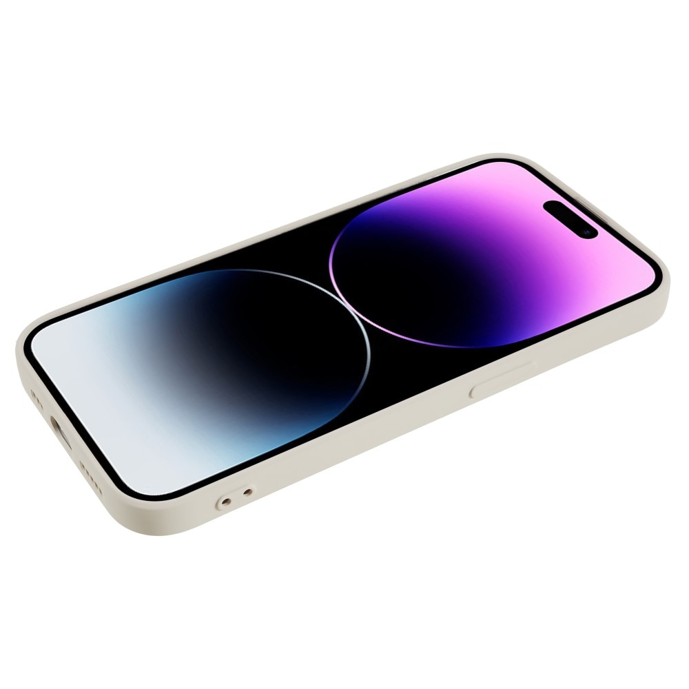 iPhone 15 Pro Max Stoßfeste TPU-hülle, beige