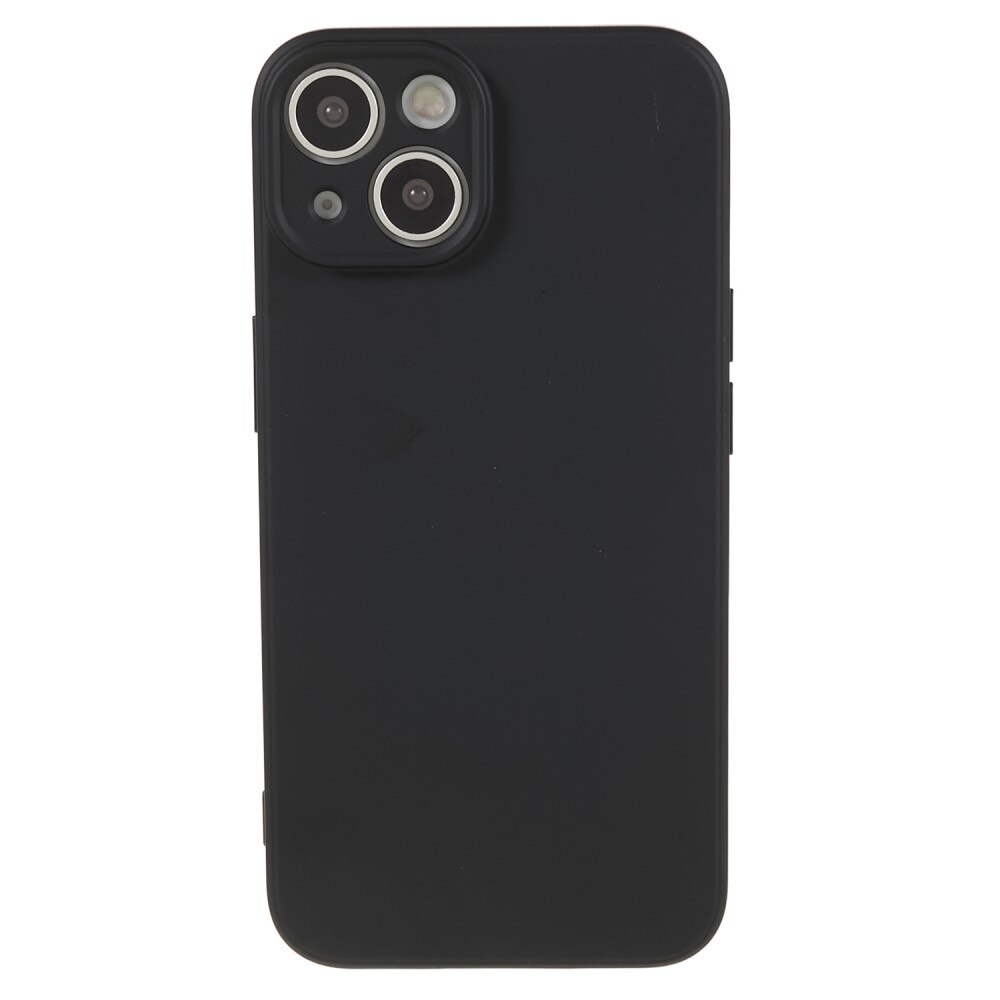 iPhone 15 Plus Stoßfeste TPU-hülle Schwarz