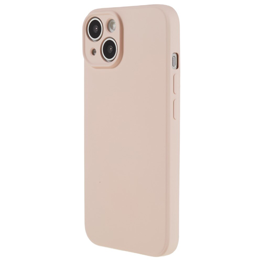 iPhone 15 Plus Stoßfeste TPU-hülle, rosa