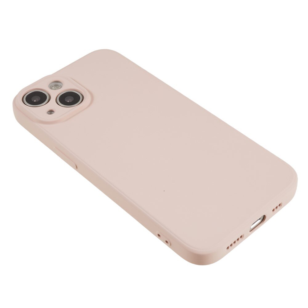 iPhone 15 Plus Stoßfeste TPU-hülle, rosa