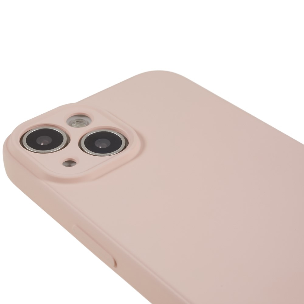 iPhone 15 Plus Stoßfeste TPU-hülle, rosa