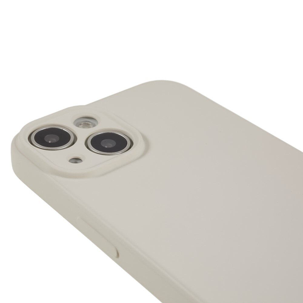 iPhone 15 Plus Stoßfeste TPU-hülle Beige