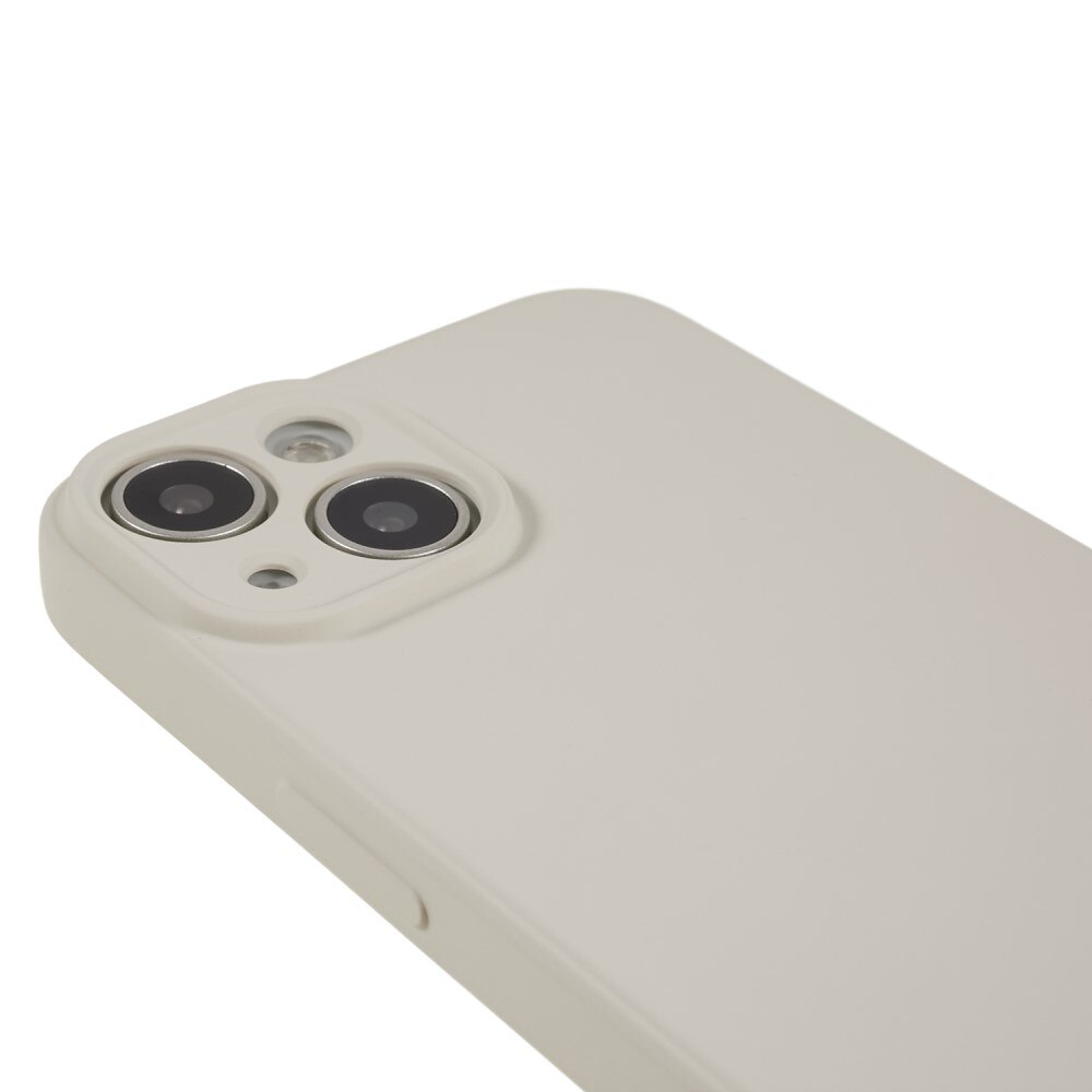 iPhone 15 Plus Stoßfeste TPU-hülle, beige