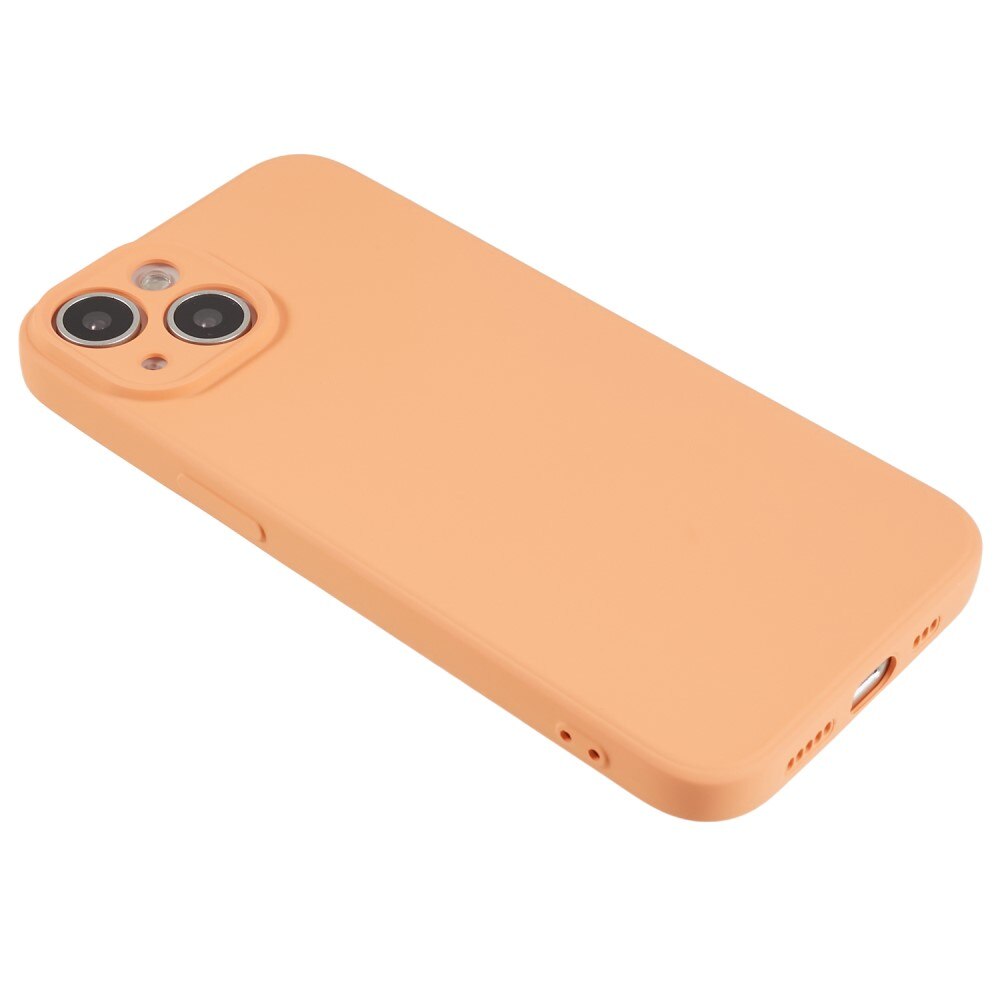 iPhone 15 Stoßfeste TPU-hülle, orange