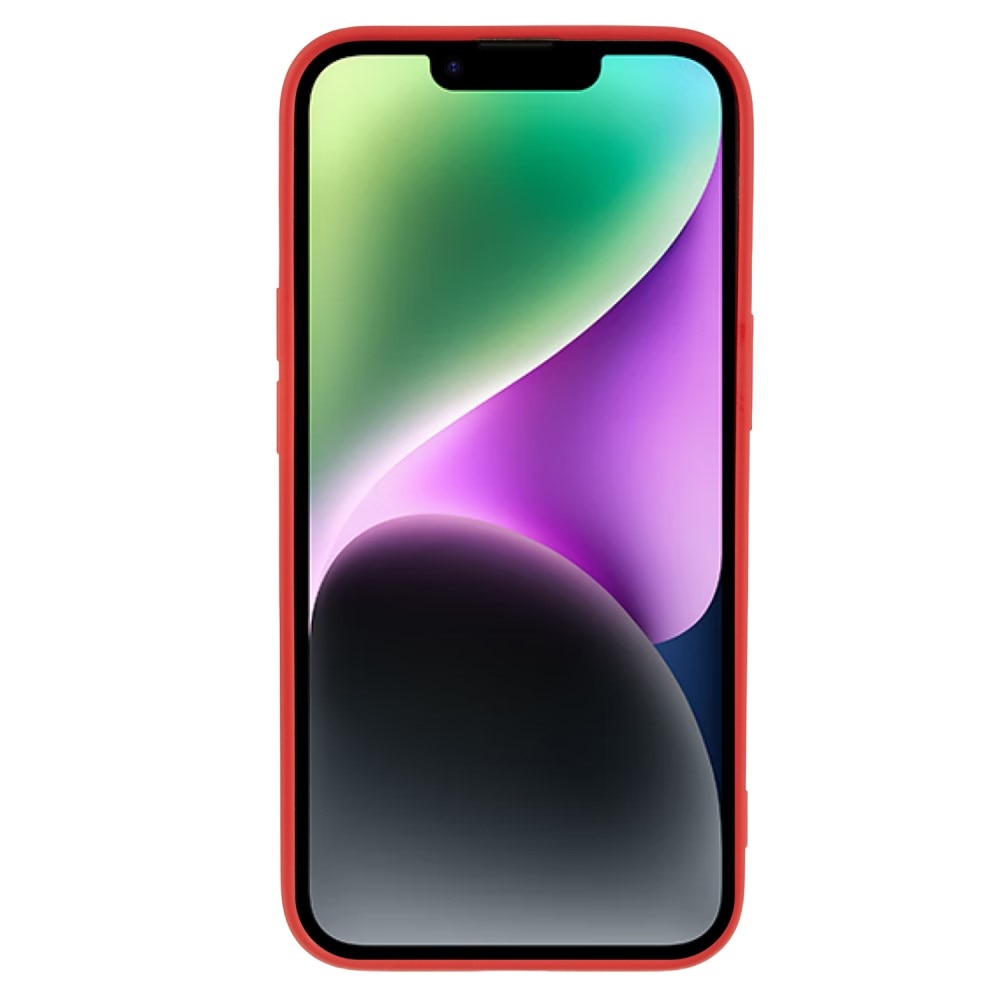 iPhone 15 Stoßfeste TPU-hülle Rot