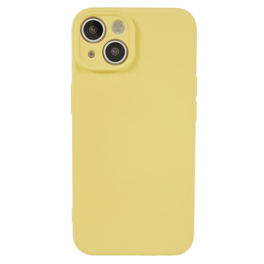 iPhone 15 Stoßfeste TPU-hülle, gelb