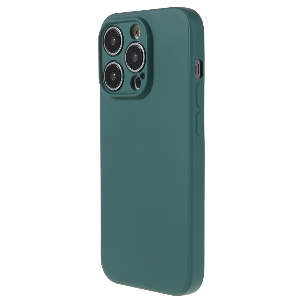 iPhone 15 Pro Stoßfeste TPU-hülle, dunkelgrün