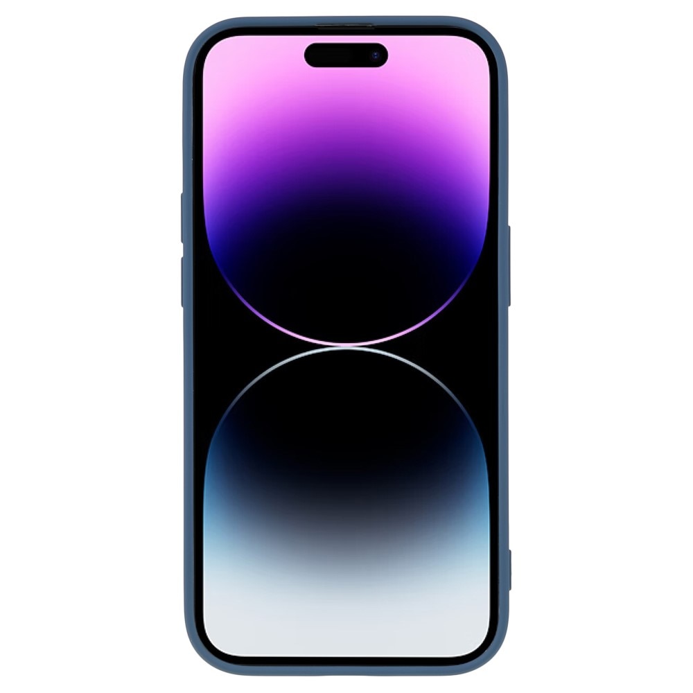 iPhone 15 Pro Stoßfeste TPU-hülle Blau