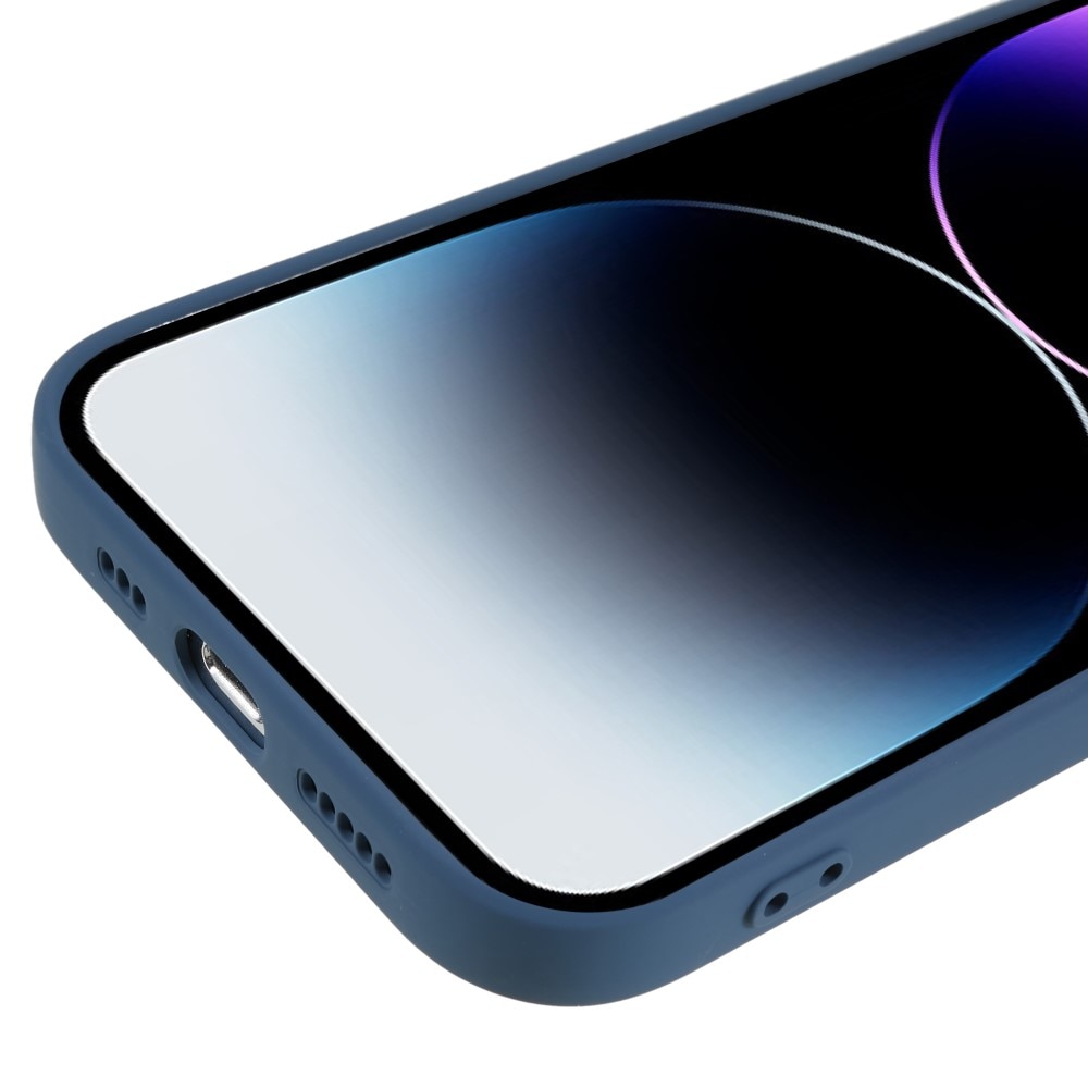 iPhone 15 Pro Stoßfeste TPU-hülle Blau