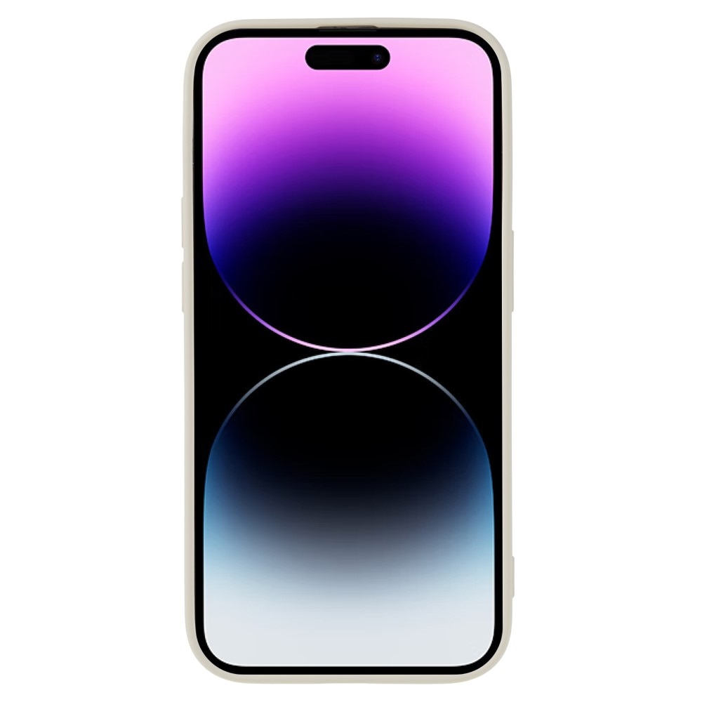 iPhone 15 Pro Stoßfeste TPU-hülle Beige