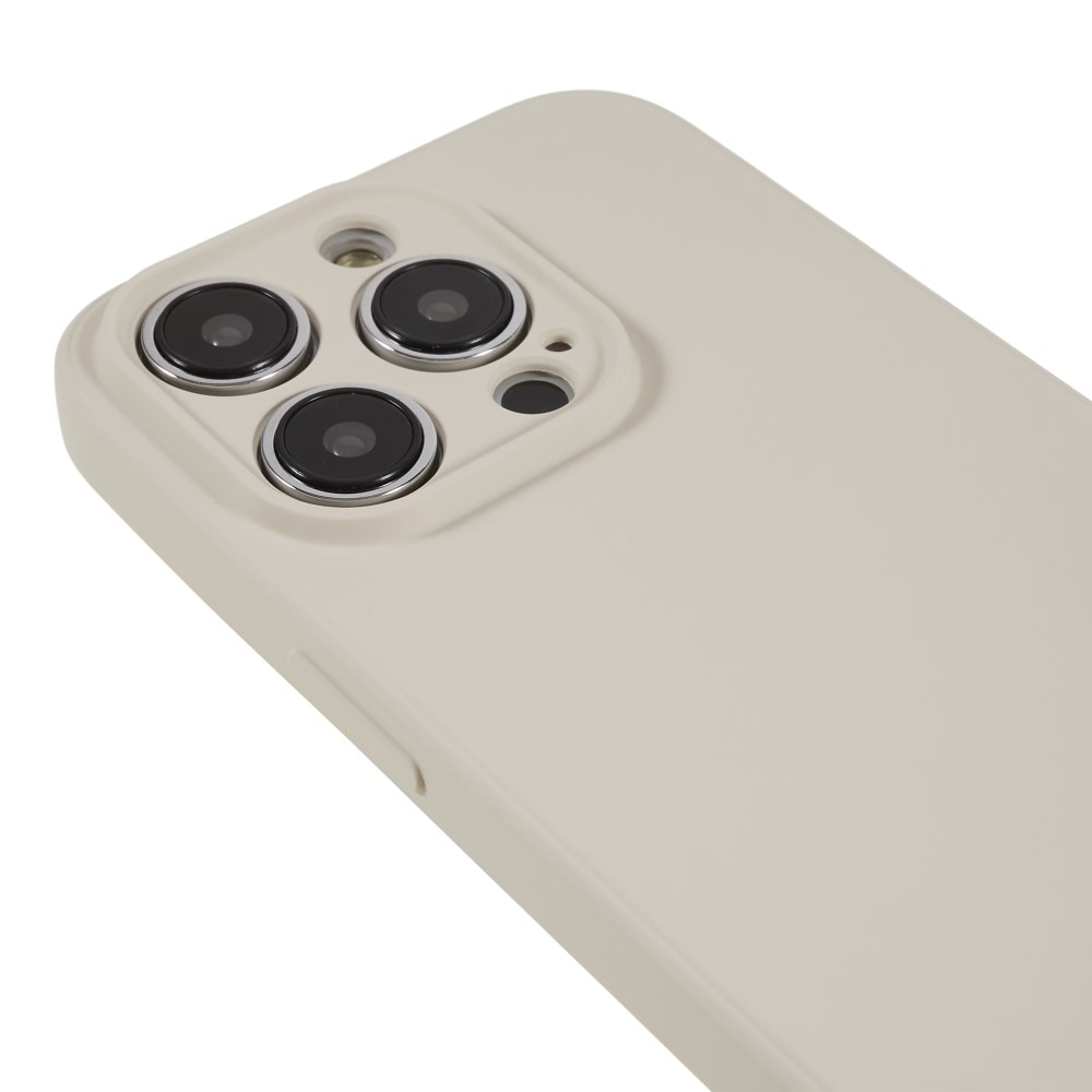 iPhone 15 Pro Stoßfeste TPU-hülle Beige