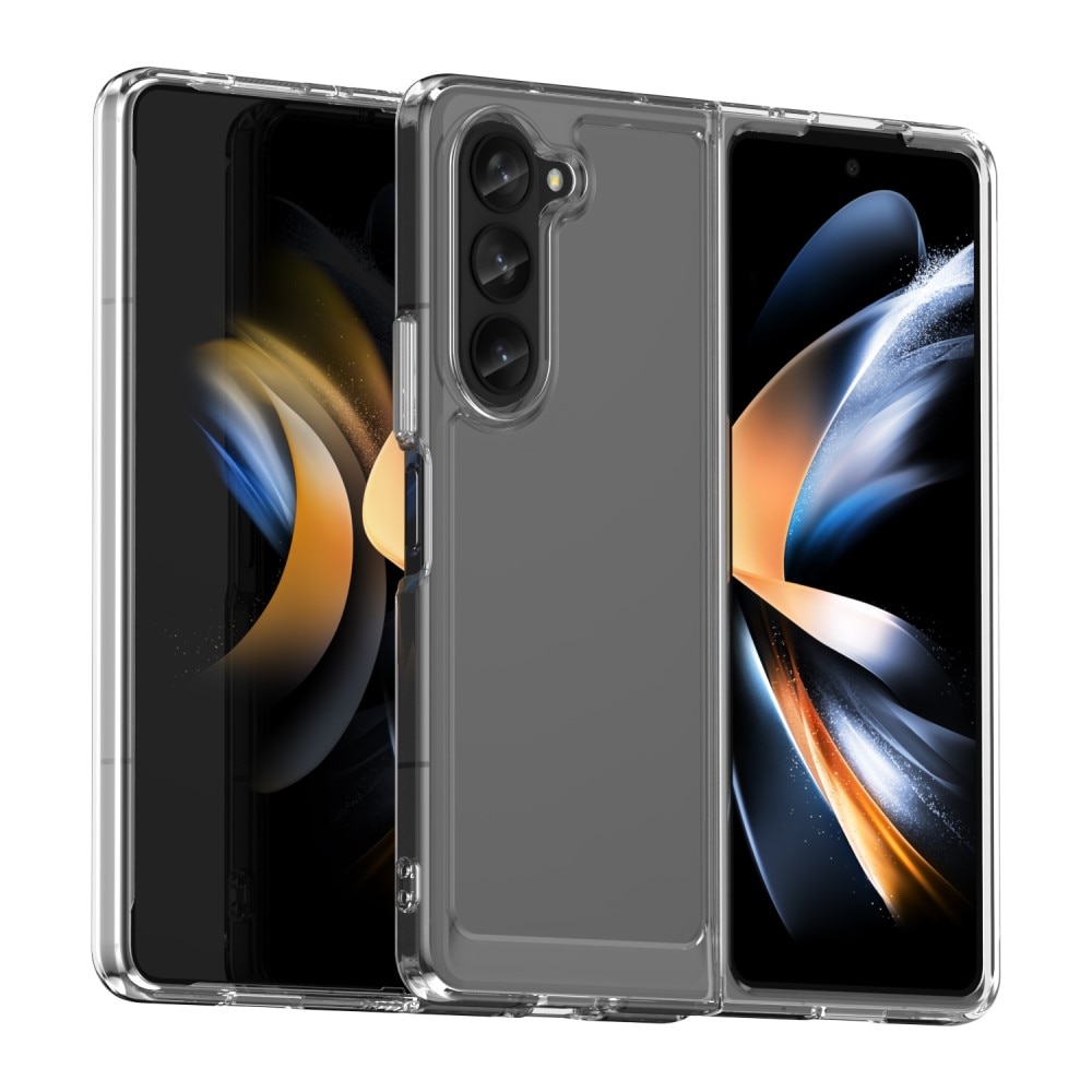 Samsung Galaxy Z Fold 5 hybride Handyhülle Crystal Hybrid, durchsichtig