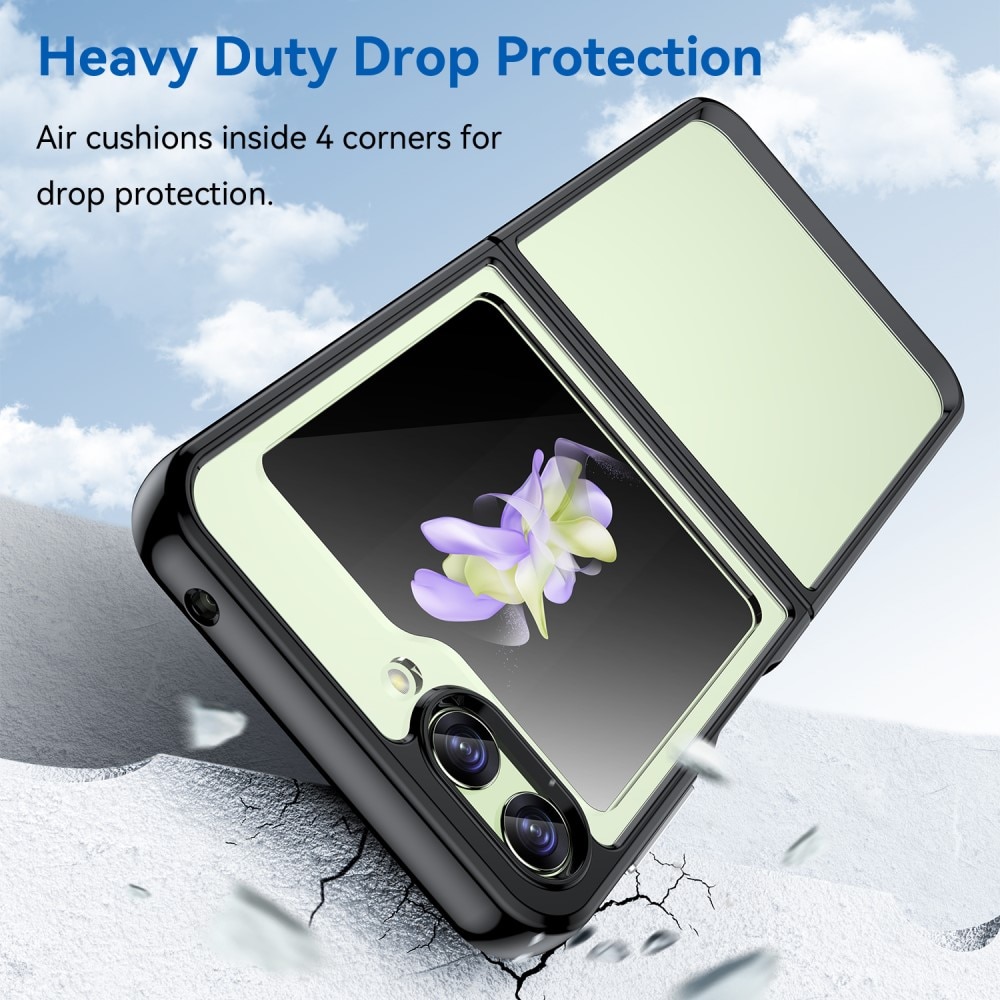 Samsung Galaxy Z Flip 5 Hybrid-Hülle Schwarz