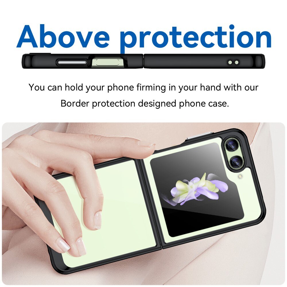 Samsung Galaxy Z Flip 5 Hybrid-Hülle Schwarz
