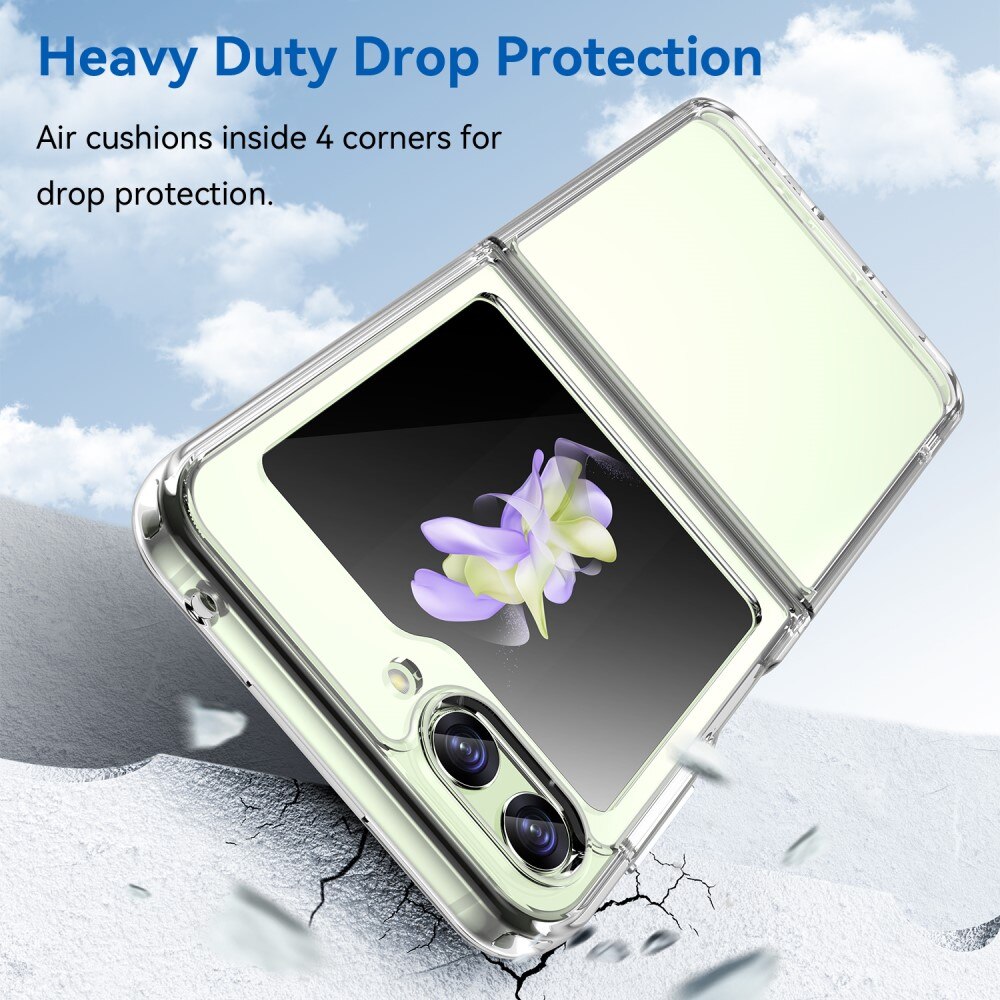 Samsung Galaxy Z Flip 5 Hybrid-Hülle Transparent