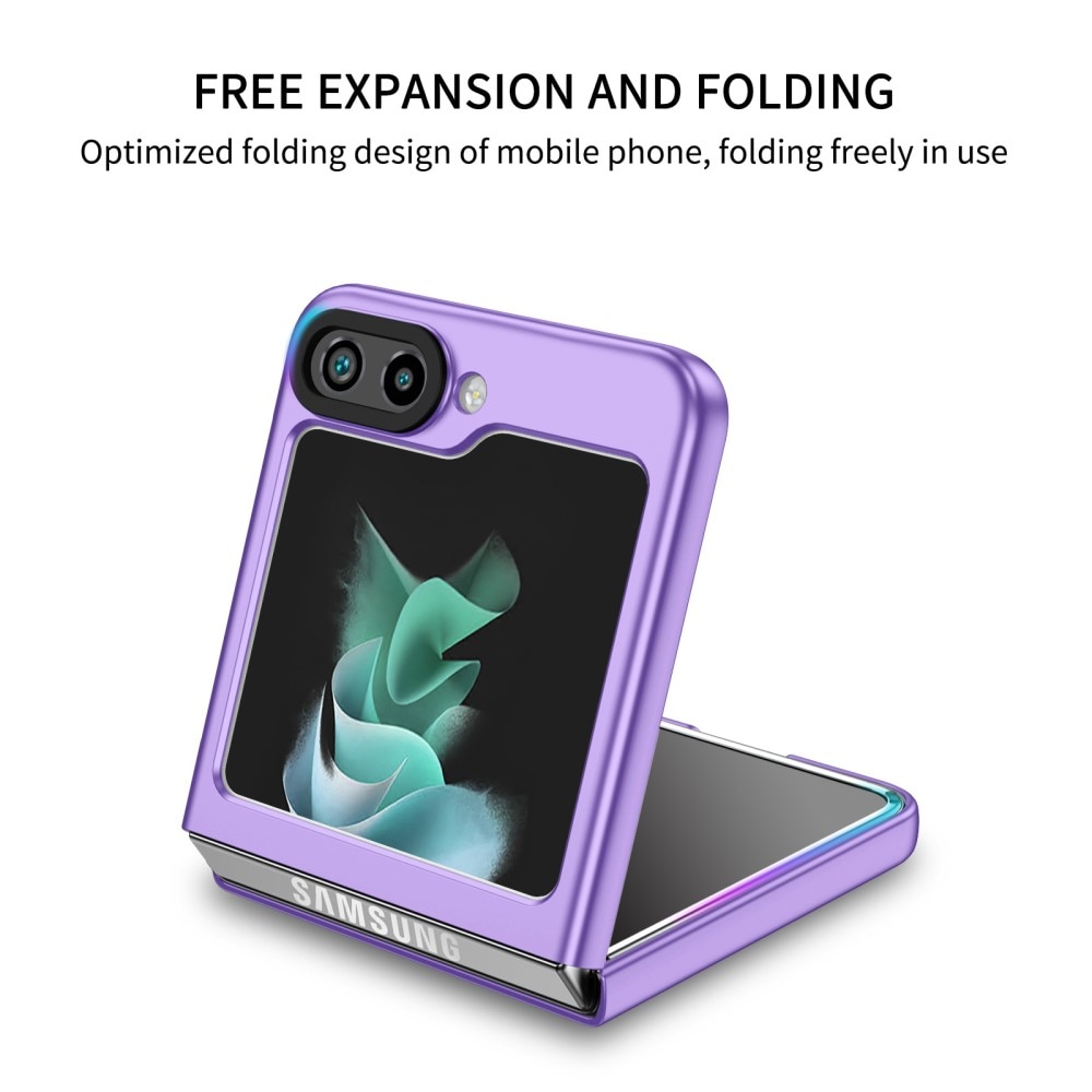 Samsung Galaxy Z Flip 5 Kickstand Handyhülle, lila