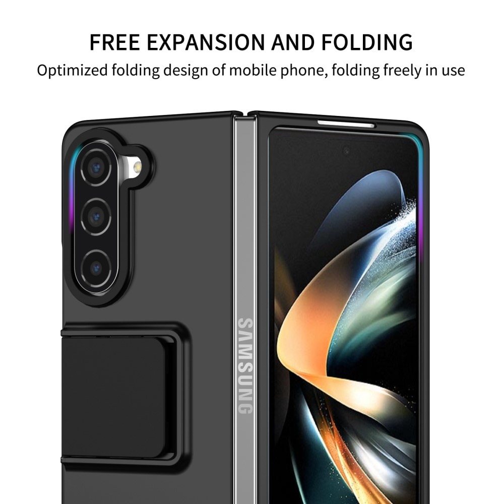 Samsung Galaxy Z Fold 5 Kickstand Handyhülle, schwarz