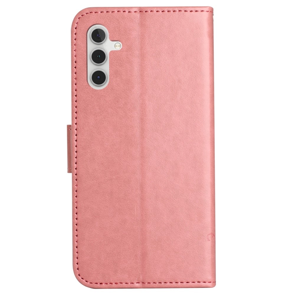 Samsung Galaxy S23 FE Handyhülle mit Schmetterlingsmuster, rosa