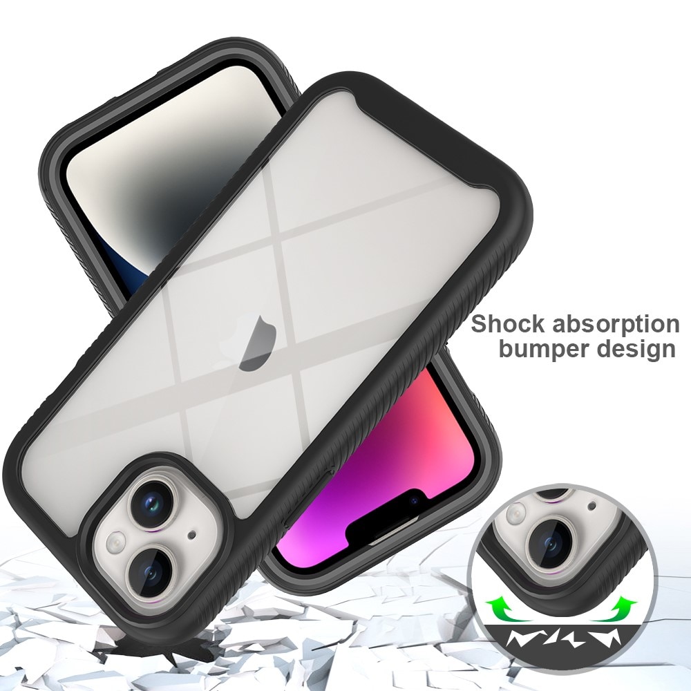 iPhone 15 Plus Full Protection Case schwarz