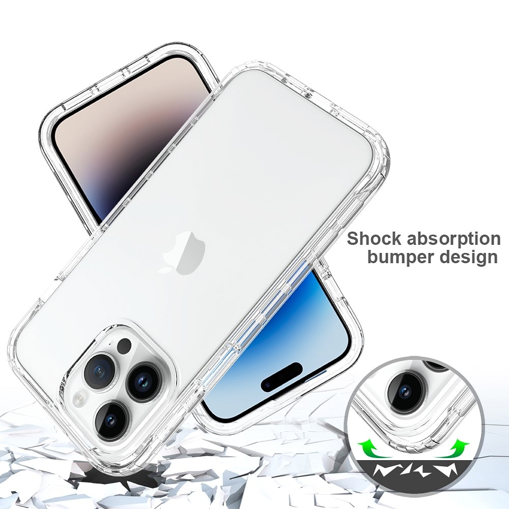 iPhone 15 Pro Max Full Protection Case durchsichtig