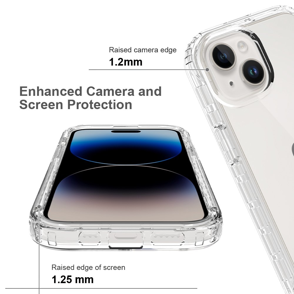 iPhone 15 Full Protection Case durchsichtig