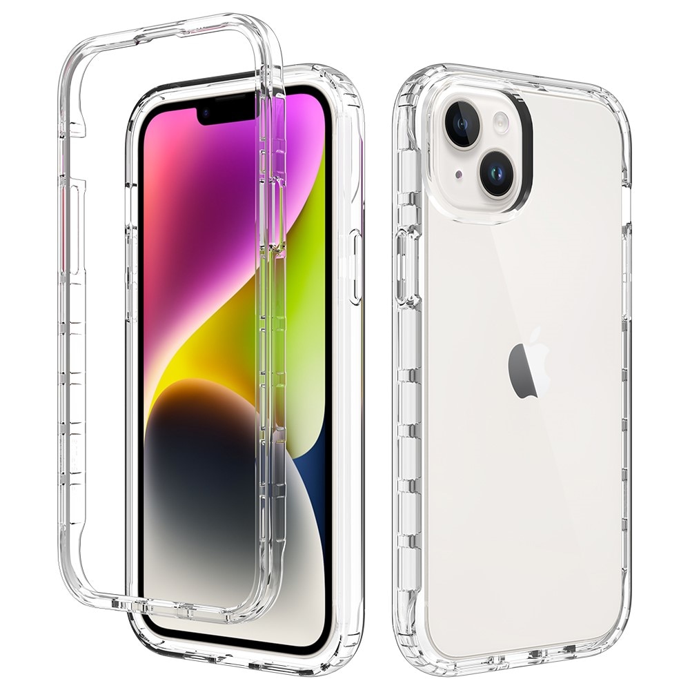 iPhone 15 Plus Full Cover Hülle durchsichtig