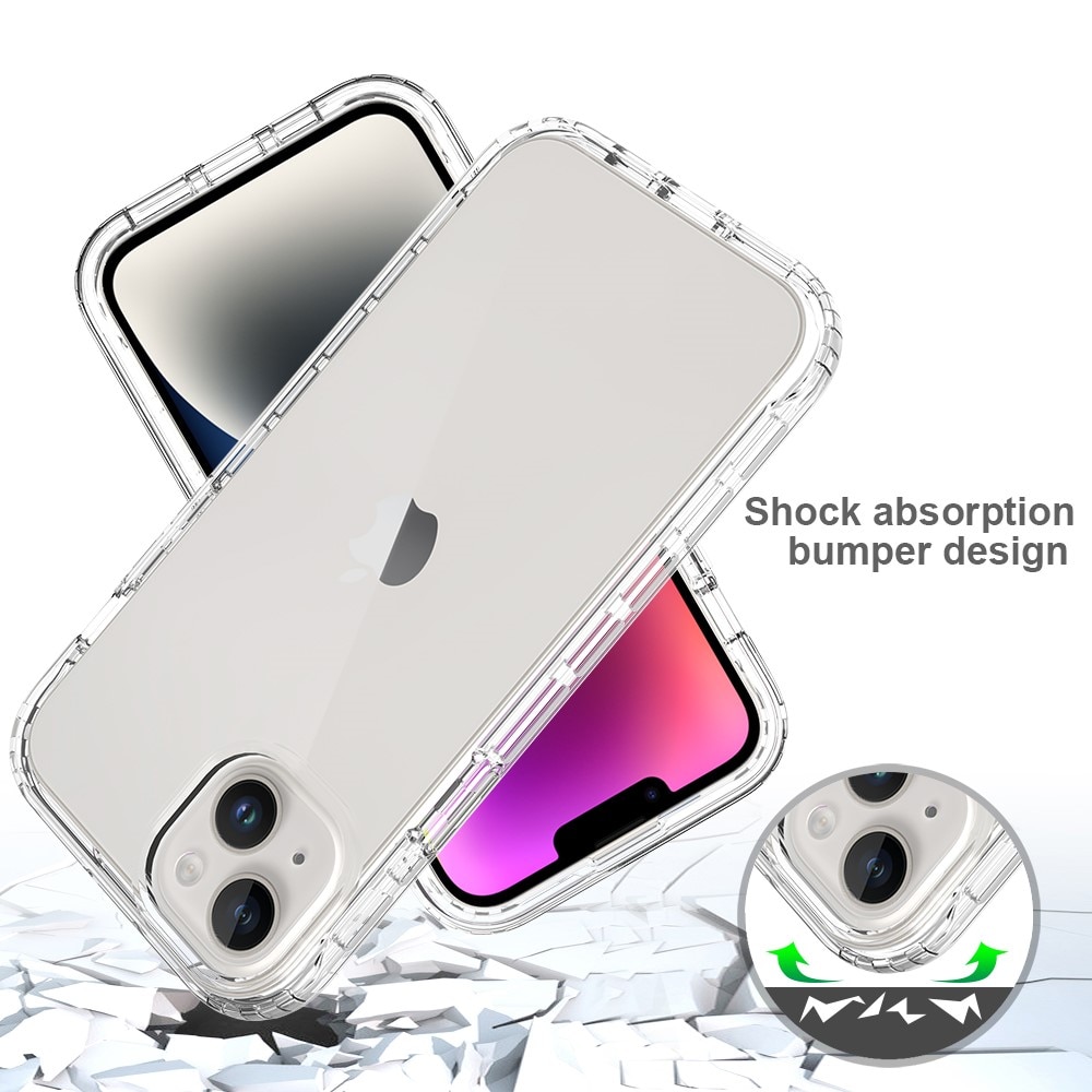 iPhone 15 Plus Full Cover Hülle durchsichtig